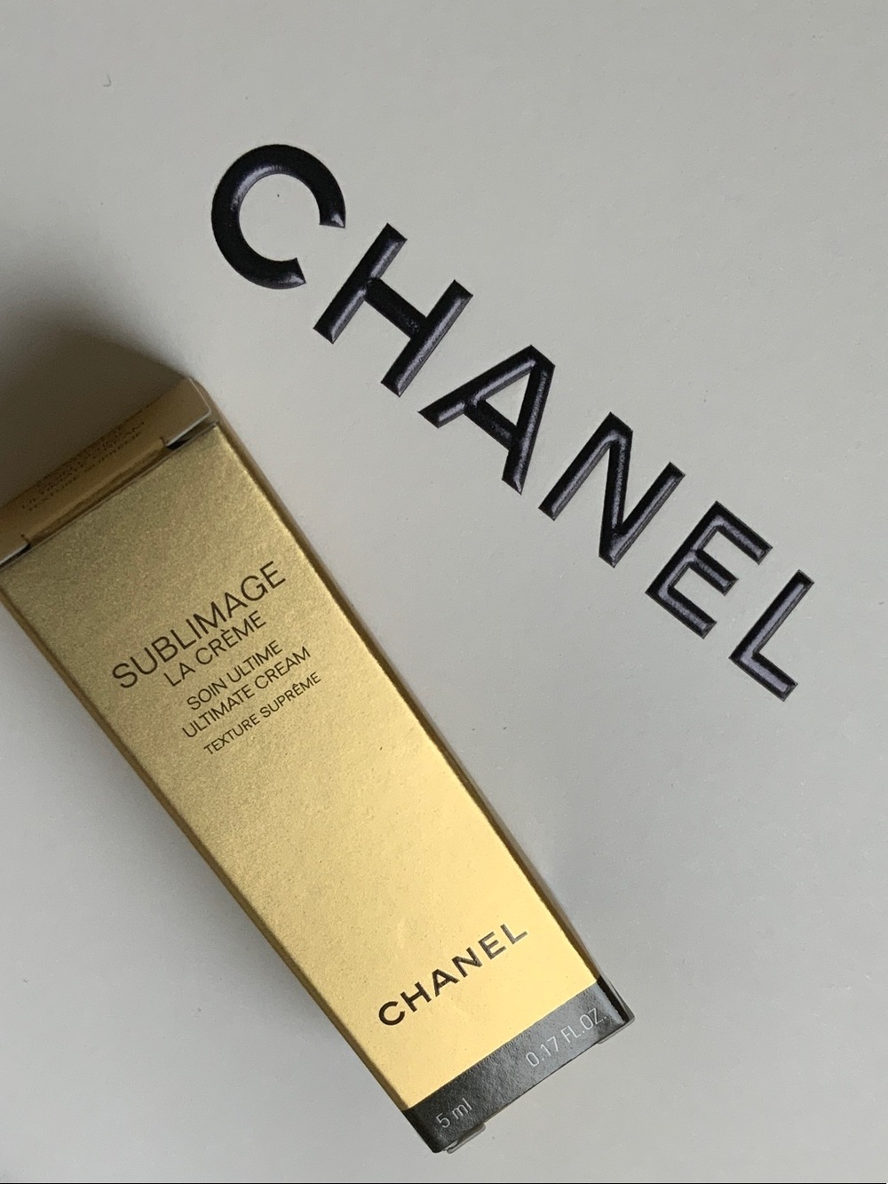 Chanel SUBLIMAGE LA CRÈME ULTIMATE CREAM 5ML